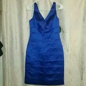 Silk Royal Blue dress